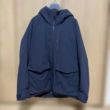 UNIQLO 하이브리드 다운 파카 S 네이비
