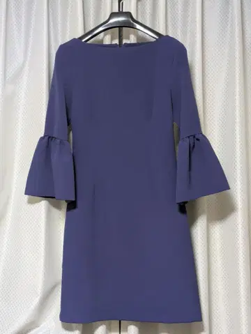 플레어 슬리브 원피스