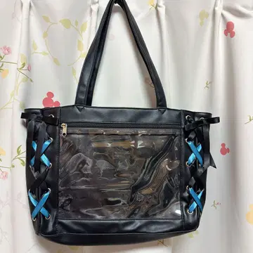 WEGO 레이스업 이타백 S 블랙