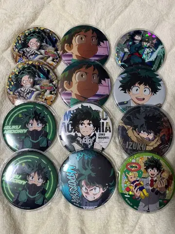 히로아카 미도리야 캔뱃지