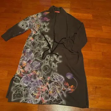 yokang 맨투맨 원단 롱 코트