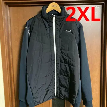 새상품급 오클리 하이브리드 퍼프 플리스 자켓 골프