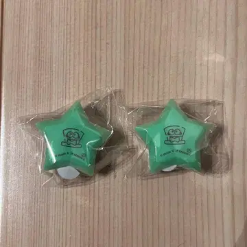 컬러풀 피치 산리오 콜라보 반지 라이트 지바 2개 세트 미사용