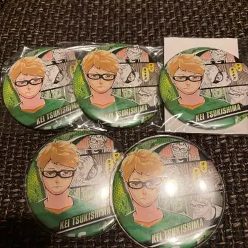 하이큐 츠키시마 케이 컬렉션 캔뱃지 굿즈