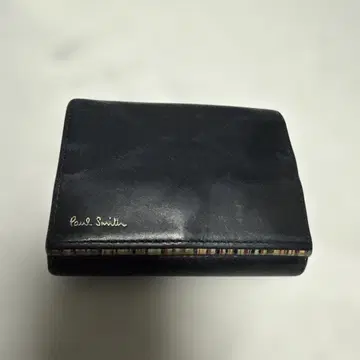 폴 스미스 블랙 3단 폴더형 지갑