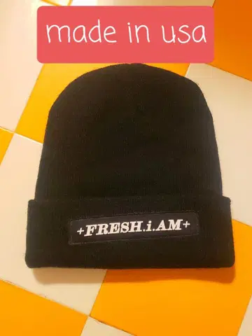 미국제 [ FRESH.i.AM ] 비니 니트 모자