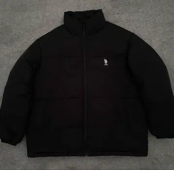 U.S POLO. ASSN. 블랙 다운 자켓 S 사이즈