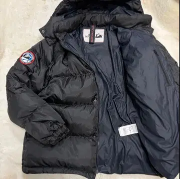 미사용급 L 사이즈 아크틱 익스플로러 FANAT 다운 블랙