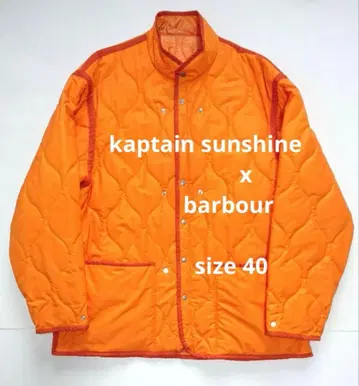 캡틴선샤인 x 바버 사이즈 40 레어