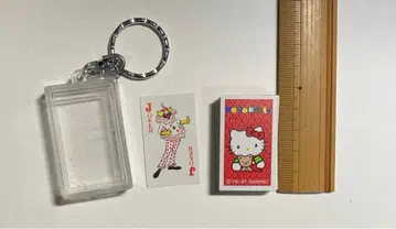 [ 익명 배송 ] 헤이세이 레트로 레어 헬로키티 미니 카드놀이