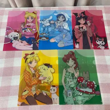 세일러문 산리오 콜라보 미니 파일