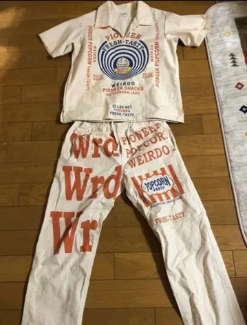 위어드 팝콘 셋업 사이즈 S