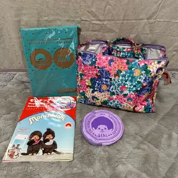 몬치치 40주년 기념 무크북과 fafa의 콜라보 토트백