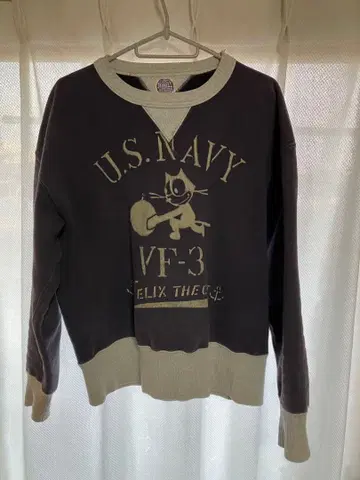 U.S. NAVY VF-3 펠릭스 더 캣 맨투맨 M