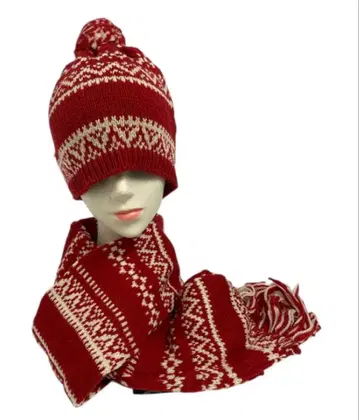 미사용 HIGHLAND2000 머플러&비니 세트 25스518