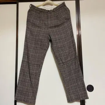 Temptation 체크 무늬 슬랙스 M 사이즈