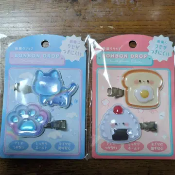 BONBON DROP 봉봉드롭 앞머리 클립 세트