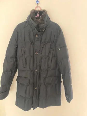 Moorer 블랙 다운 자켓