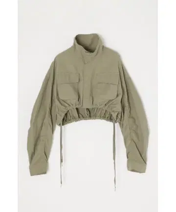 MONOGY 카키 크롭 자켓 FREE 사이즈