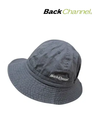 벅 채널 그레이 버킷햇