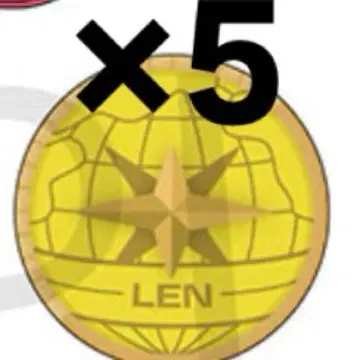 프로세카 링라이트 카가미네 렌 5점