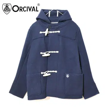 [ ORCIVAL/오르치발 ] 울 더플 코트 1 네이비