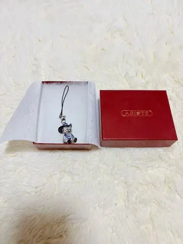 ABISTE 아비스테 키링 곰 크리스탈 참