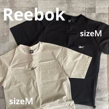 Reebok 로고 속건성 우수 트레이닝 셔츠 2장 2색 세트