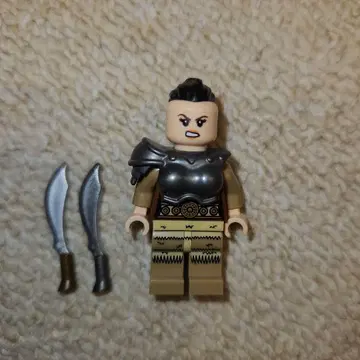 LEGO 정품 커스텀 오리지널 미니 피규어 바이킹 여자 전사 중세