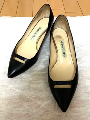 PELLICO 블랙 스틸레토