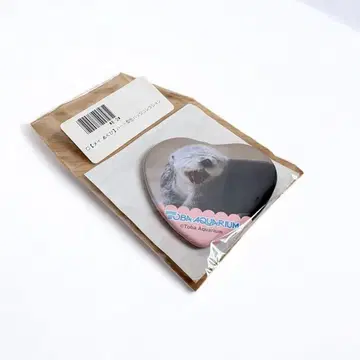 [ 미개봉 ] 토바 수족관 랏코의 메이 캔뱃지 카푸 복권