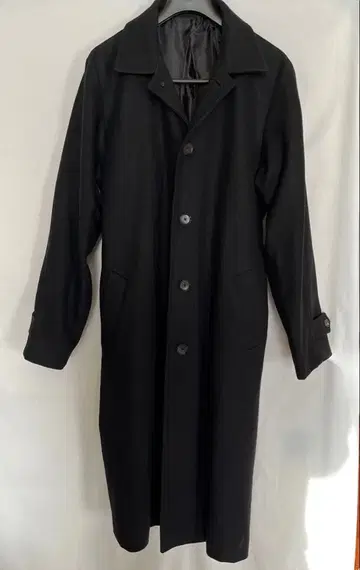 NO ID. 멜톤 인버티드 턱 코트