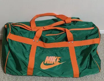 NIKE 보스턴 백 그린/오렌지 드럼 백
