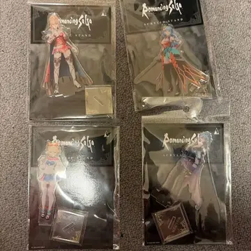 로맨싱 사가 아크릴 스탠드 4체 세트