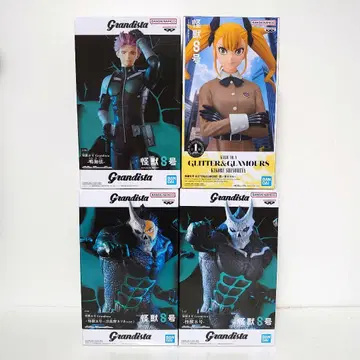 괴수8호 피규어 4세트. 카프카 8호 줄 키코루