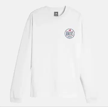 ATHLETICS BOSTON 긴팔 티셔츠 화이트