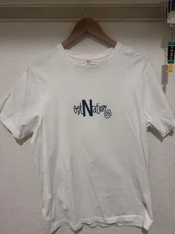 estNation 화이트 T셔츠 M