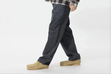 다크 그레이 스트레이트 데님