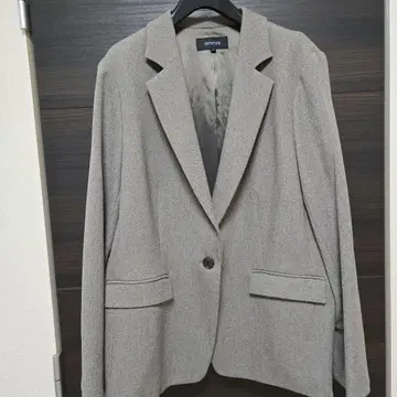 [ 새상품급 ] UNTITLED 테일러드 자켓 그레이 50