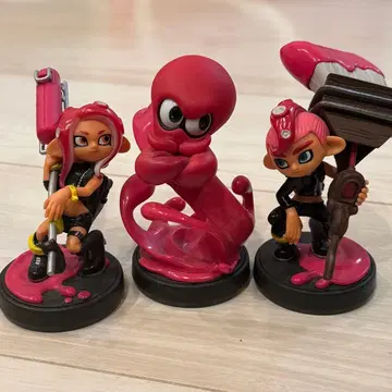 스플래툰 피규어 3체 세트