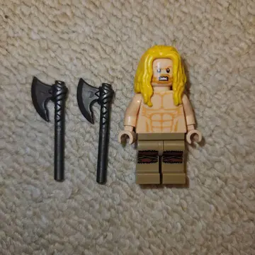 [ 한정 판매 ] LEGO 정품 커스텀 미니 피규어 바이킹 광전사 중세