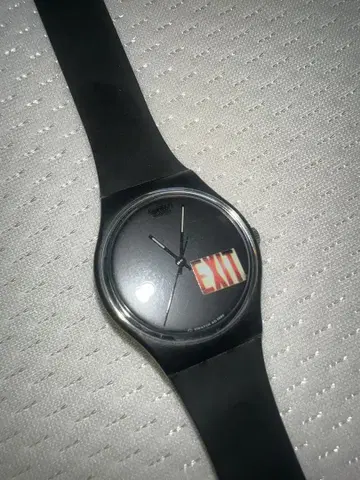 [ 작동품 ] 90s Swatch WAY OUT (EXIT) 스와치