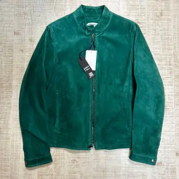 택 포함 미사용 새상품 유나이티드 애로우즈 별주 EMMETI 가죽 자켓