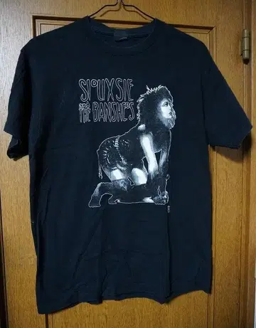 Siouxsie and the Banshees 티셔츠 블랙 M 사이즈