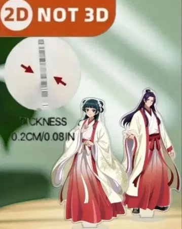 약사의 혼잣말 아크릴 스탠드 마오마오와 임시 2개 세트