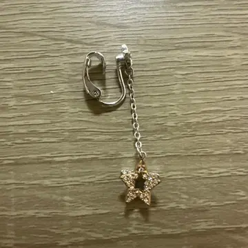 SWAROVSKI 별 모티브 드롭 귀찌
