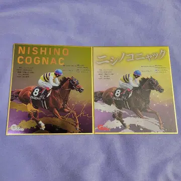 니시노 코냑 명마 전사 색지