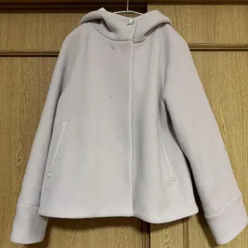 휴먼 우먼 HUMAN WOMAN 블루종 후드 부착