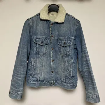 RHC 보아 옷깃 데님 자켓 남성용 여성용 론 헤르만