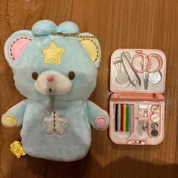 퍼프퍼프 키키라라 파우치 소잉 세트 레어